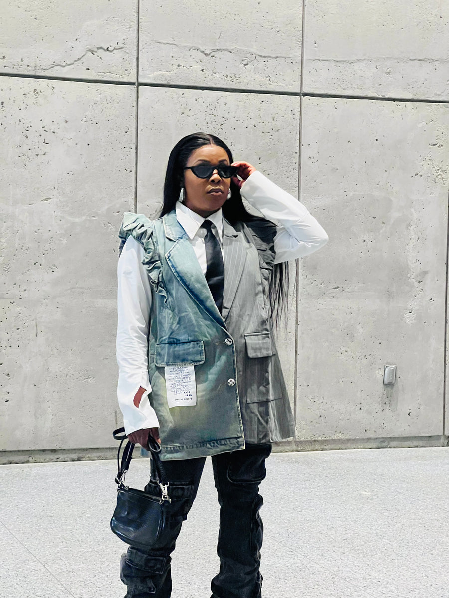 Double Up Vest – Nubian Queens Closet LLC