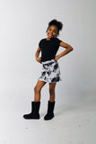 Cow Print Skirt