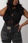 One Shoulder Corset