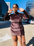 Suede Dress
