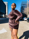 Suede Dress